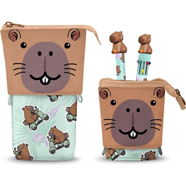 Karactermania Oh My Pop! Capibara Pop Up Radierbarer Stift Taglia Unica-image