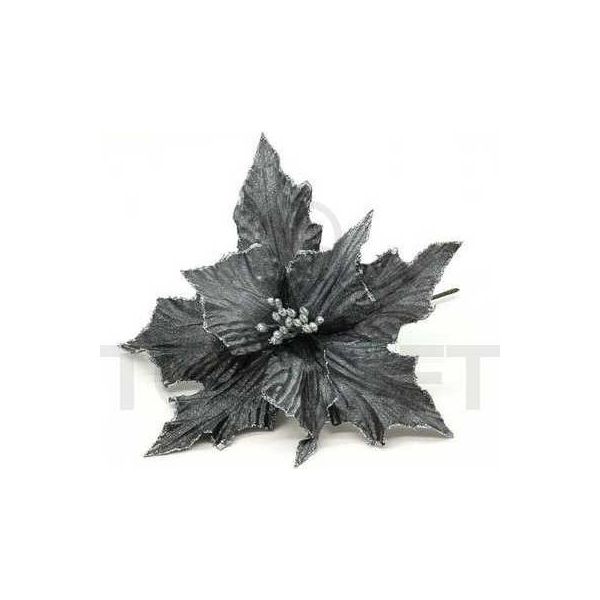 Fiori Dell'albero Di Natale - Stella Di Natale In Grafite Stella Di Natale Su Un Plettro Di 24 Cm-image