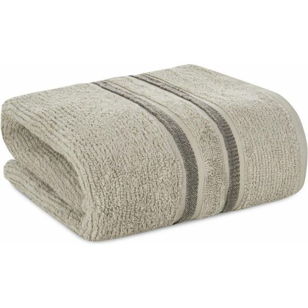 Eurofirany | Asciugamano - 30 X 50 Cm - Asciugamano Da Bagno - Beige - Cotone - Morbido-image