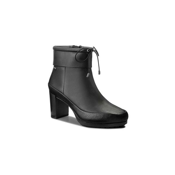 Clarks London Stivali Da Pioggia In Pelle Nera Clarks London Stivali Da Pioggia In Pelle Nera 36-image