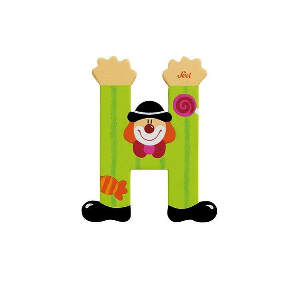 Trudi Lettere Di Legno Clown : Lettera H Ordinamento Delle Lettere: Lettera H-image