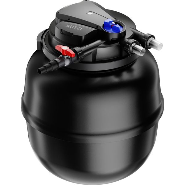 Sunsun CPA-50000 Filtro A Pressione Per Laghetti 13.000 L/H / 55 W Unità Uvc, Filtro A Pressione Per Laghetti Fino A 80.000 Litri, Chiarificatore Per Laghetti, Sistema Di Filtraggio-image