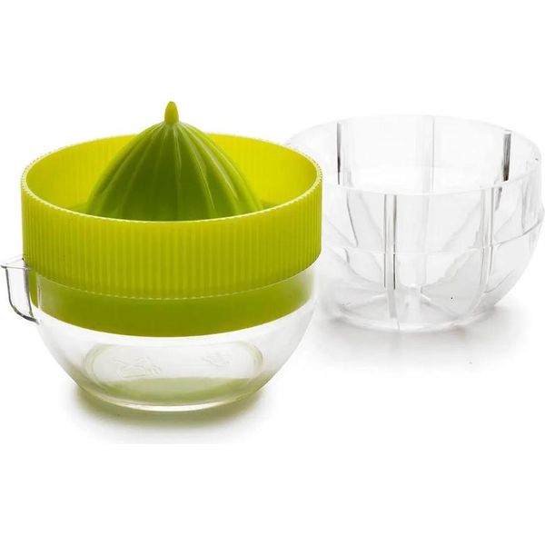 Mini Spremiagrumi Ibili, Plastica, 7X8 Cm, Trasparente/Verde-image