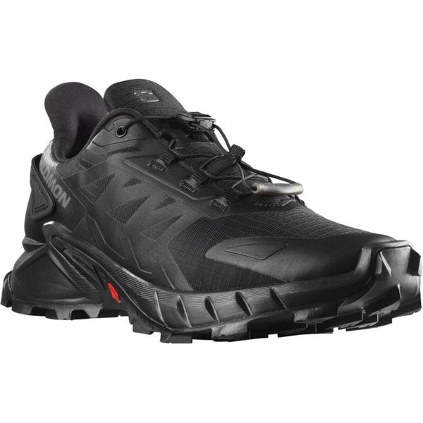 Salomon Supercross 4 Scarpa Da Trekking Da Uomo In Nero, Misura 12,5-image