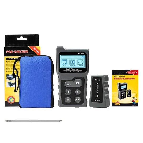 Tester Per Cavi Di Rete, Tester Poe, Tester Di Continuità, NF-488-image