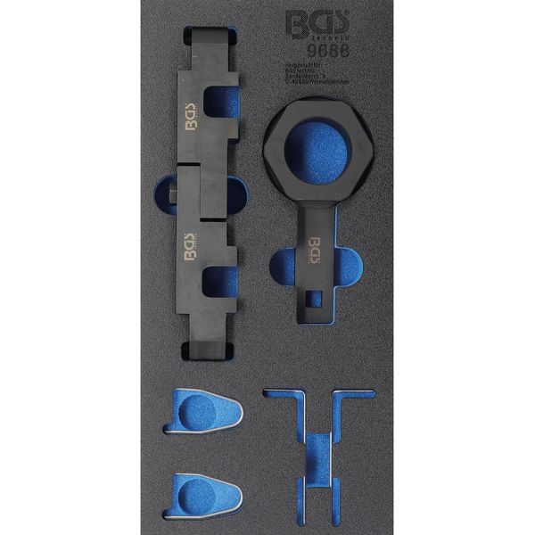 Inserto Carrello Officina Bgs 1/3: Set Di Attrezzi Per La Regolazione Del Motore Per Opel 1.6 Sidi - 9688-image