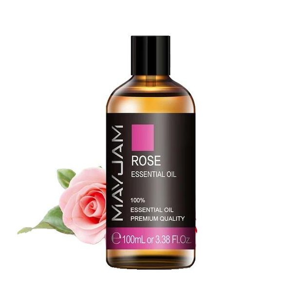 Olio Aromatico, Naturale Puro, 100ML, 100Ml, Rosa-image