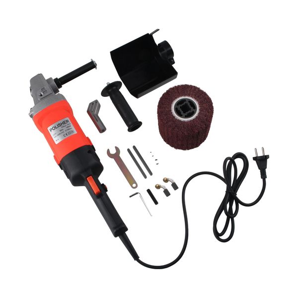Lucidatrice Satinata, Potenza 1400W, Regime Minimo 3600 Giri/Min, Con 1 Ruota-image