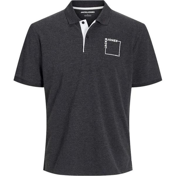 Jack & Jones Verner Polo A Maniche Corte Nero L Uomo Nero L-image