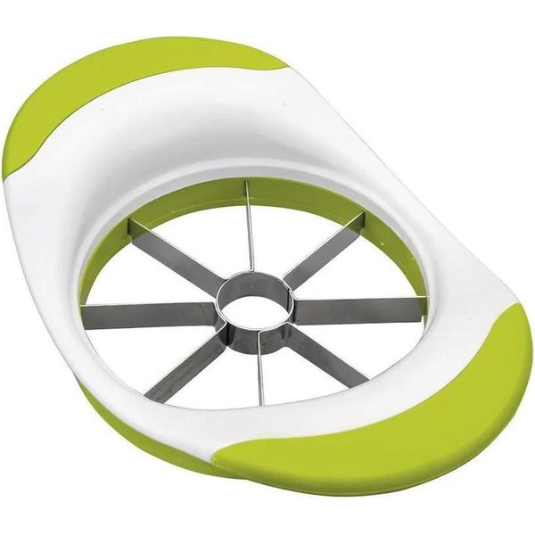 Affetta Mele Ibili, Acciaio Inox, 10X18 Cm, Bianco/Verde-image