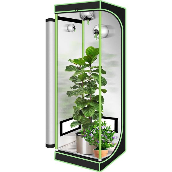 Bettizia Tenda Per Piante Tenda Serra Box Orto Coltivazione Ortaggi Erbe Cabinet Indoor 40 X 40 X 120 Cm Fiori Piccoli Pomodori-image