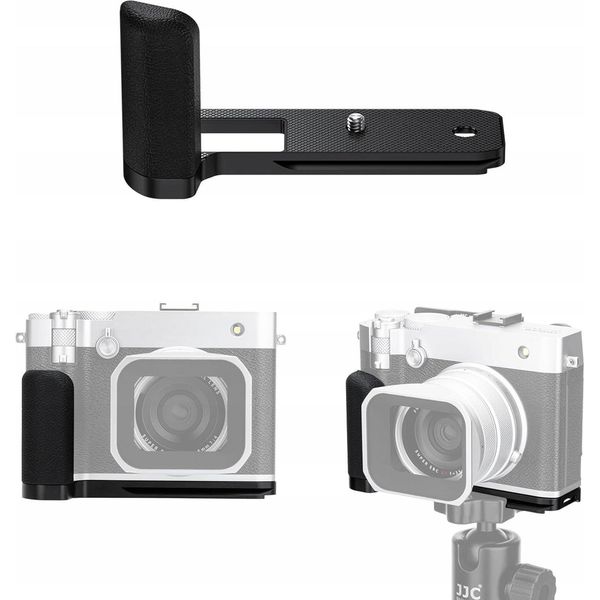 Grip Cage Stabilizzatore Finger Grip Per Fuji Fujifilm Gfx 100RF / HG-GFX100RF Nero-image