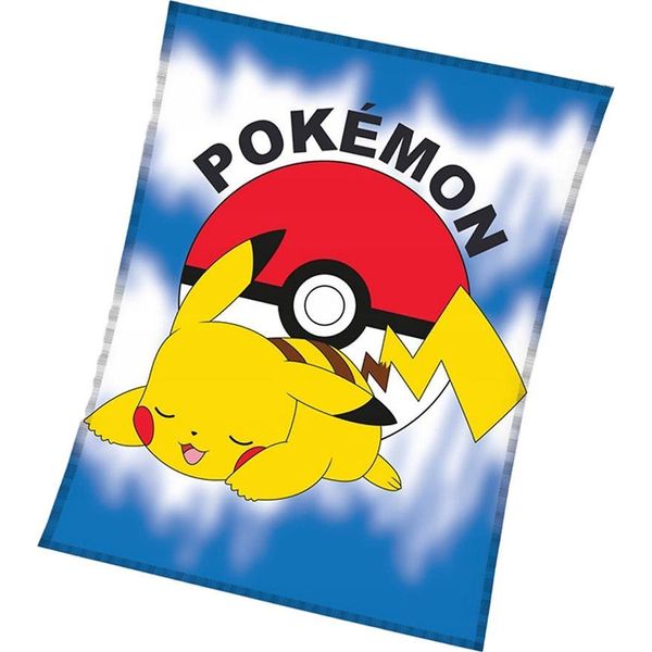 Pokemon - Coperta Pokeball, Pile AG3919 (Taglia Unica) (Multicolore)-image
