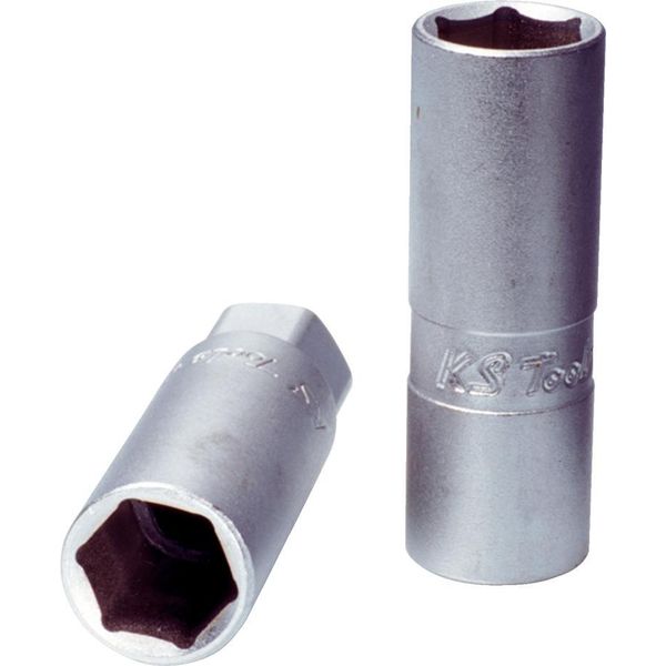 Ks Tools Set Di Chiavi A Bussola Per Candele 911.3823-E Acciaio Al Cromo-Vanadio 24Mm 136G-image