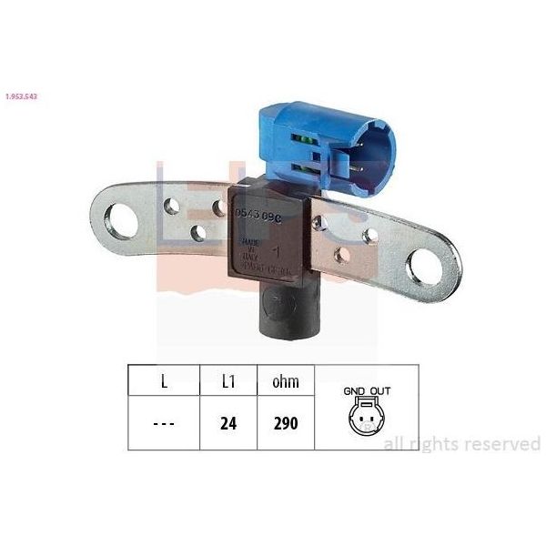 Sensore Di Posizione Dell'albero Motore Renault Megane 1.4 96--image