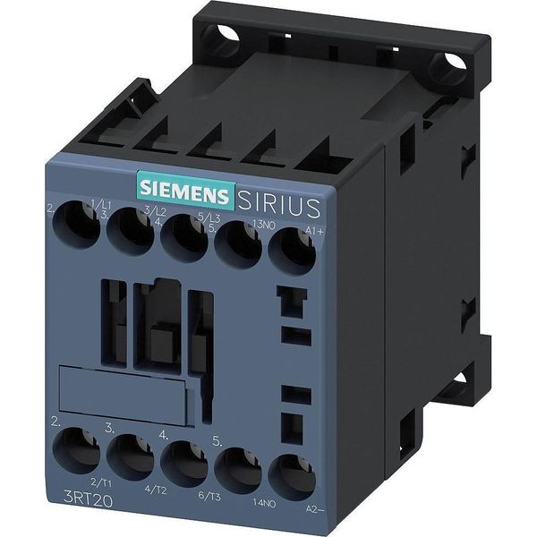 Siemens SchüTz, 24 Vdc, 3 No, 1 Schliesser (No), Schraubklemmen (3RT20151FB41)-image