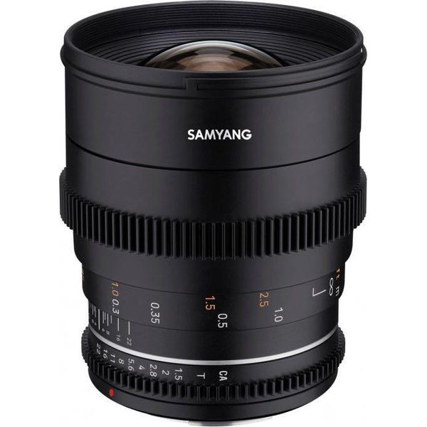 Obiettivo Video Samyang 24Mm T1.5 MK2 Vdslr Compatibile Con Canon Ef-image