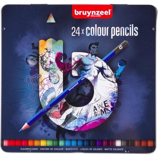 Matite Colorate Talens Bruynzeel 24 Pezzi-image