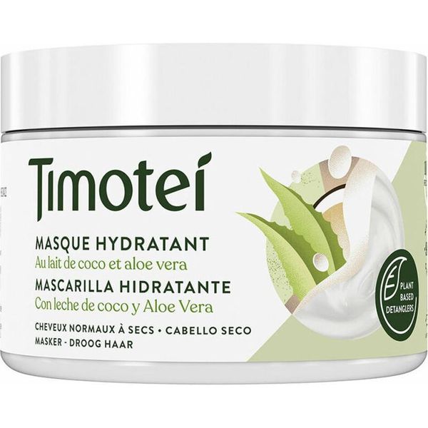 Timotei Maschera Idratante Per Capelli Con Latte Di Cocco E Aloe Vera 300 Ml-image