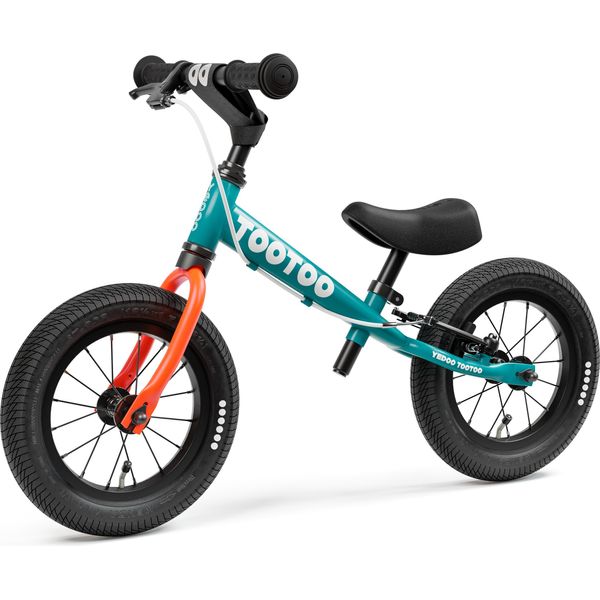 Yedoo Tootoo - Balance Bike Per Bambini Da 1,5 Anni, Con Pneumatici 12/12, Freno E Manubrio Regolabile, Blu-image