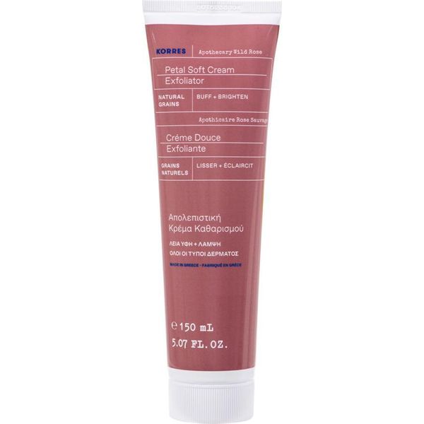 Korres Apothecary Wild Rose Crema Esfoliante Delicata Per Una Pelle Luminosa 150Ml-image