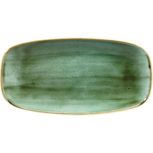 Piatti Rettangolari Churchill Stonecast, Verde Finocchio Marino, 153 X 298 Mm-image