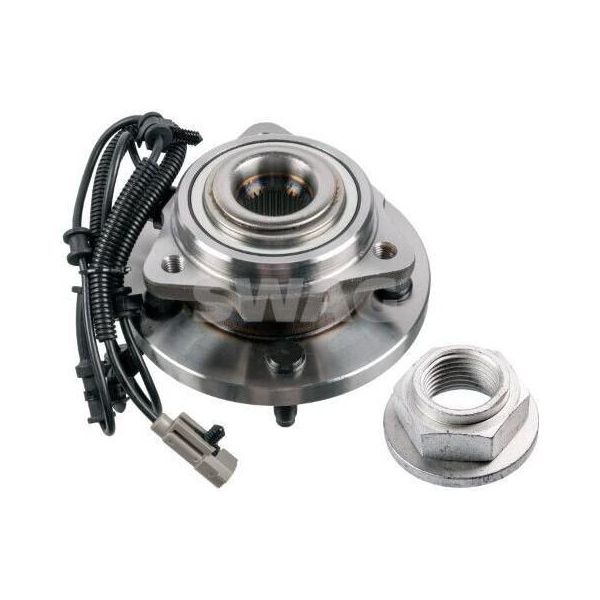 Set Cuscinetti Ruota Swag Anteriore Sinistro Anteriore Destro Per Jeep Grand Cherokee Iii (Wh, Wk) Cuscinetti A Sfere Obliqui 100 Mm 33 10 2852-image