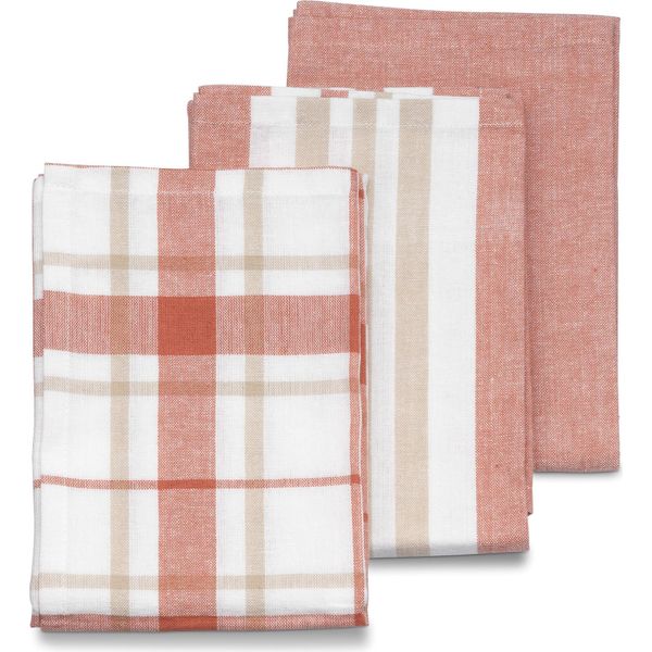 Kela Asciugamano Pasado 100% Cotone Terra 3 Pezzi 65,0X45,0Cm KL-15973-image