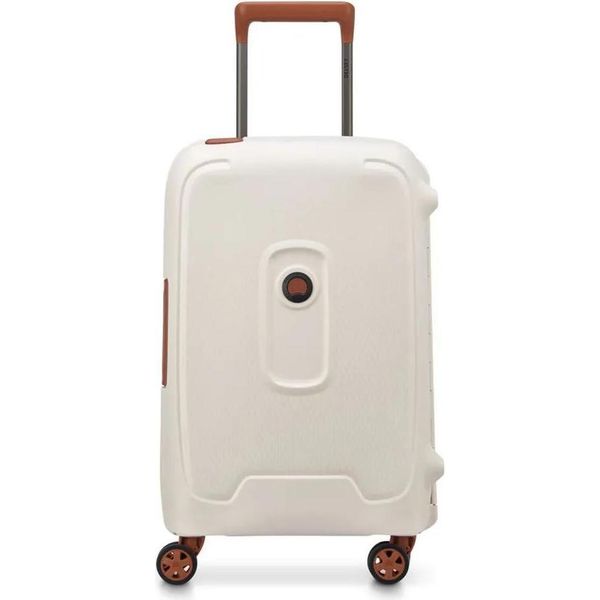 Delsey Paris Carrello Moncey 4 Double Rolls Cabin Trolley 55 Angora Avorio-image