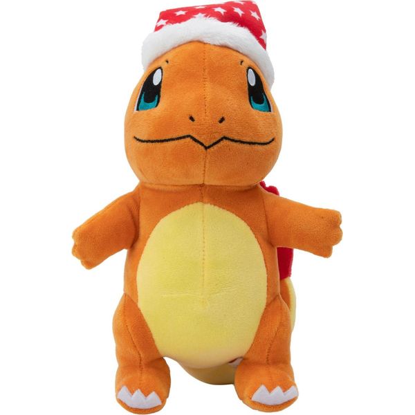 Jazwares - Pluszowa Maskotka Charmander 20Cm Z Motywem ŚWiąTecznym PokéMon-image