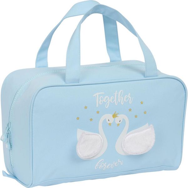 Borsa Da Toilette Per La Scuola Glow Lab Cisnes Azzurro 31 X 14 X 19 Cm-image