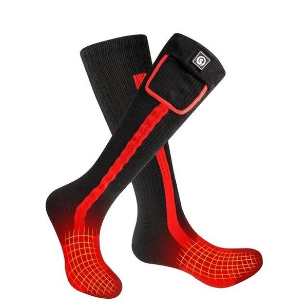 Calze Da Sci Riscaldate, Riscaldamento Elettrico, Tecnologia Di Calore Ricaricabile, Xl, SS04R-image