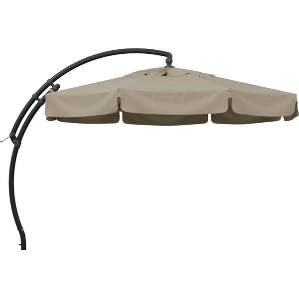 Ombrellone A Sbalzo Sun Garden Easy-Sun 3,5 M Antracite/Beige-image