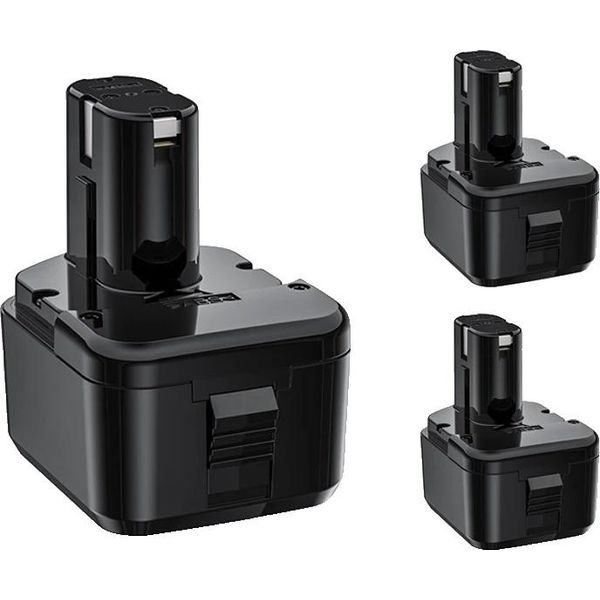 Batteria Hitachi 12V, Capacità 3500Mah, Compatibile Con Diversi Modelli, 3 Pezzi Batteria 3500Mah-image
