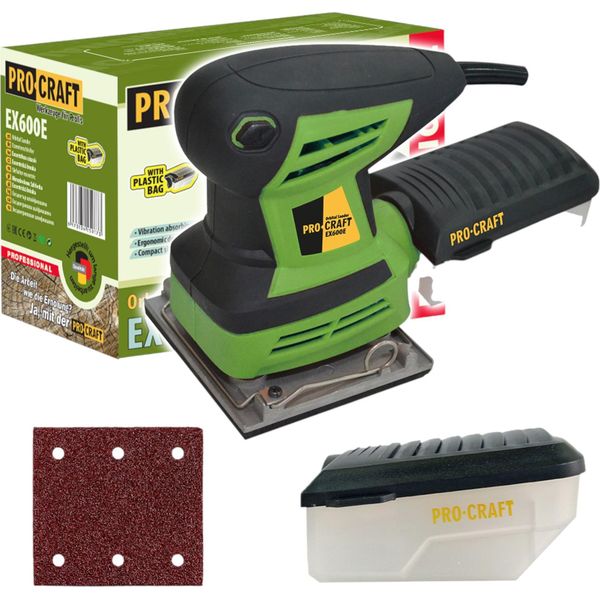 Levigatrice Orbitale Procraft EX600E 260 Watt 100 X 110 Mm-image