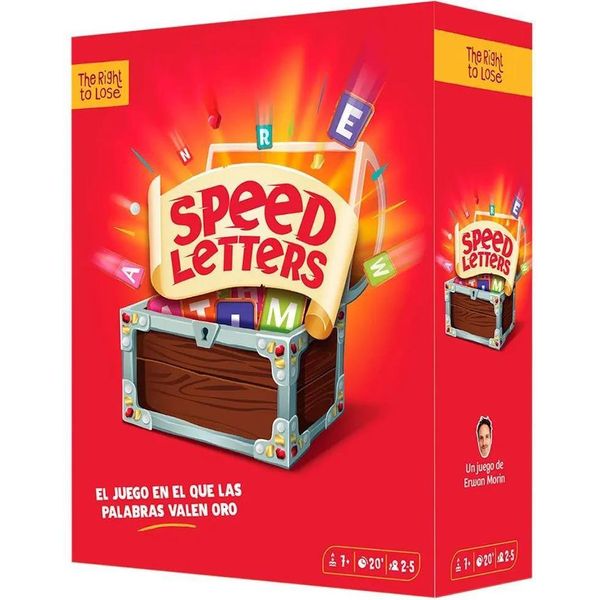 Gioco Da Tavolo Asmodee Speed Letters Golden Golden Taglia Unica-image
