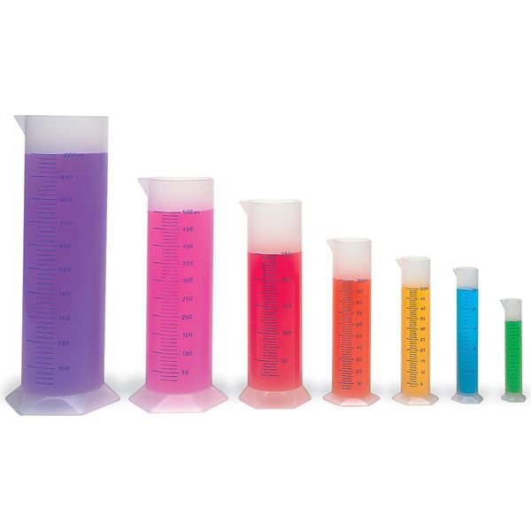 Set Di Cilindri Di Misurazione Learning Resources - 7 Pezzi - Multicolore-image