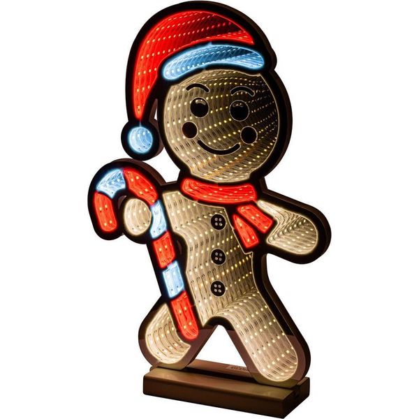 Fhs Omino Di Pan Di Zenzero "Infinity"" Led, 40Cm IP20, Timer 6/18 Ore"-image