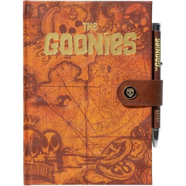 Grupo Erik I Goonies Diario Con Penna Marrone Taglia Unica-image