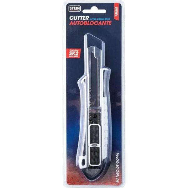 Stein Taglierina Automatica Per Gomma Con Lama Sk2 A Scomparsa E Bloccata 18 Mm Argento Argento Taglia Unica-image