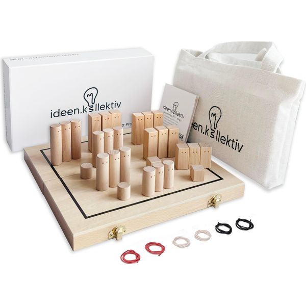 Ideen.Kollektiv System Board Pro To Go - Lavagna Pieghevole E Magnetica In Legno Di Faggio Di Alta Qualità - Perfetta Per Il Coaching Sistemico-image