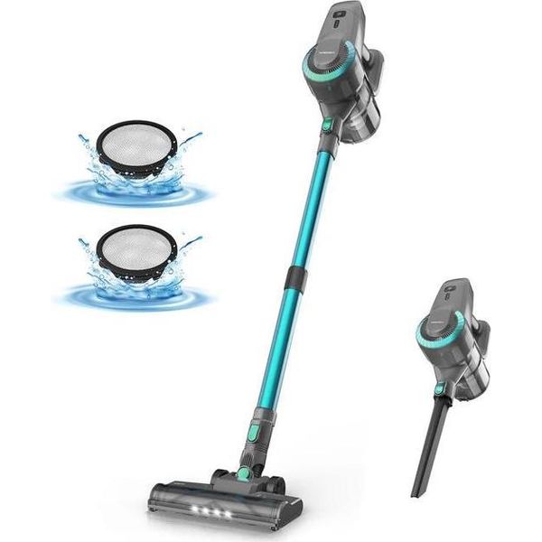 Aspirapolvere A Batteria, Potenza Di Aspirazione 20Kpa, Design Leggero, Ecologico, Ue-image