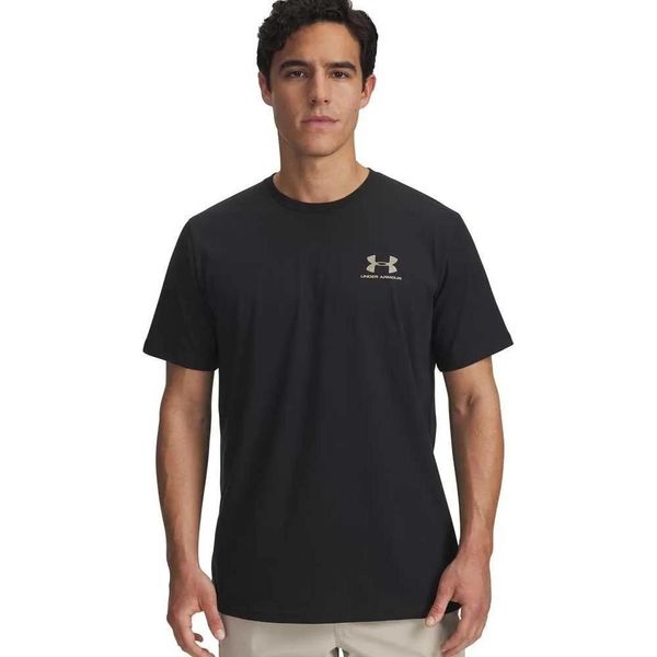 Under Armour Sportstyle Maglietta Petto Sinistro Nero Xl / Uomo Regolare Nero Xl-image