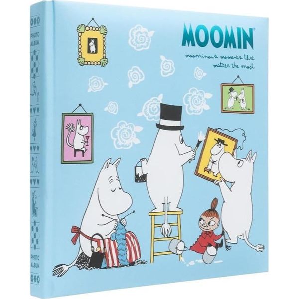 Erik Editores Moomin 16X16 Cm 24 Pagine Autoadesive Fotoalbum Blau Blau Taglia Unica-image