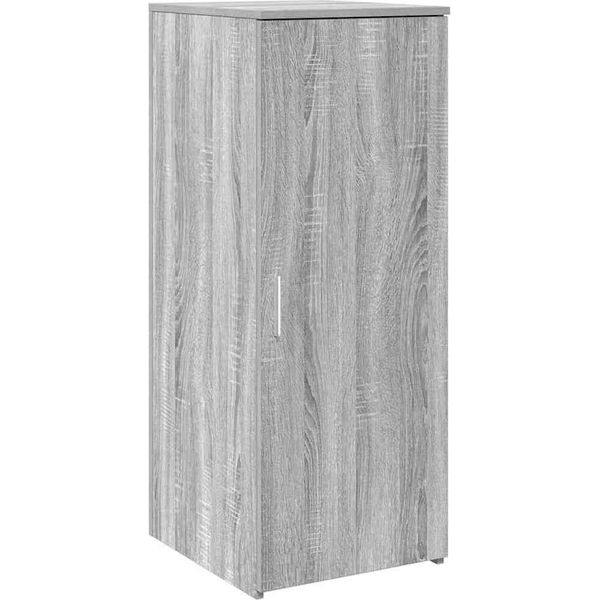 Syfax™ Mobile Portaoggetti Grigio Sonoma 40X45X103,5 Cm In Truciolato-image