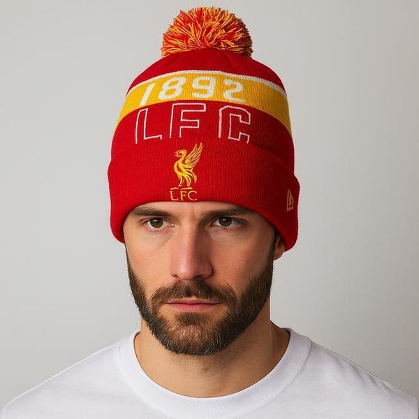 Berretto Invernale New Era Beanie - Sport Cuff Liverpool Fc Rosso-image