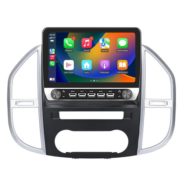 Android Radio 32GB Per Mercedes W447 2014-2020 Navi Con Tasten Carplay Bluetooth Rds Wifi Dsp Gps-image