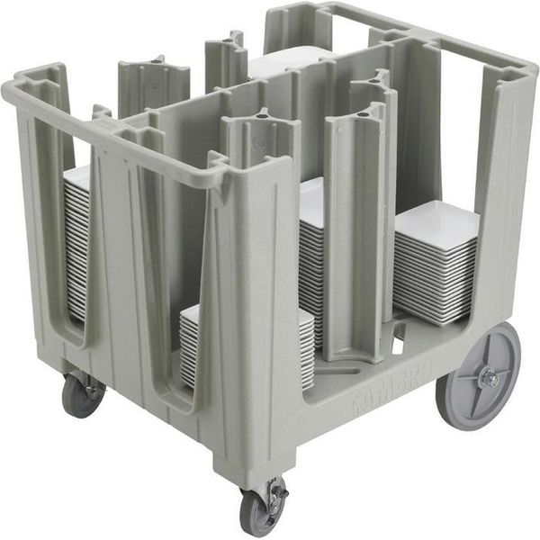 Carrello Portapiatti Regolabile Cambro Con 6 Divisori-image