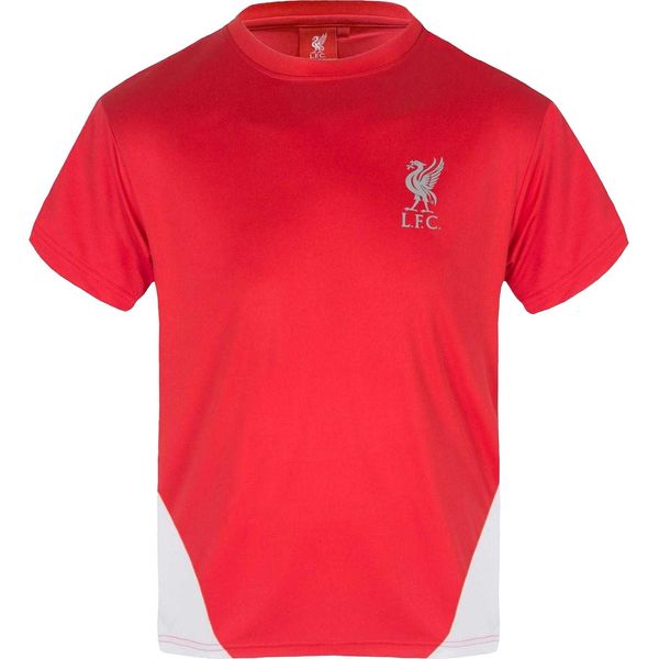 Liverpool Fc - Maglietta Da Ragazzo, Poliestere GF580 (122) (Rosso/Bianco)-image