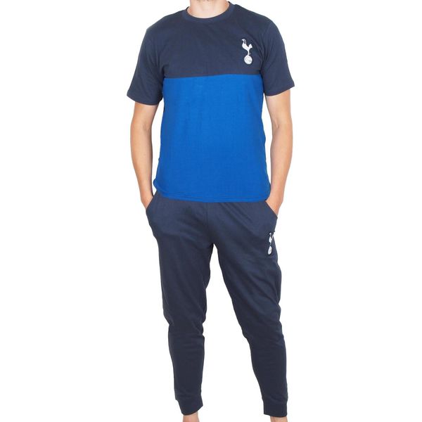 Tottenham Hotspur Fc - Pigiama "Premium"" Con Pantaloni Lunghi Per Uomo GF984 (Xxl) (Blu Scuro)"-image